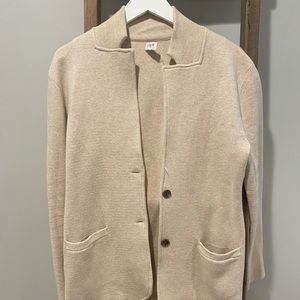 Jcrew sweater blazer